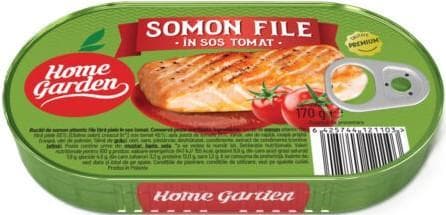 Home Garden Salmon Fillet in Tomato Sauce