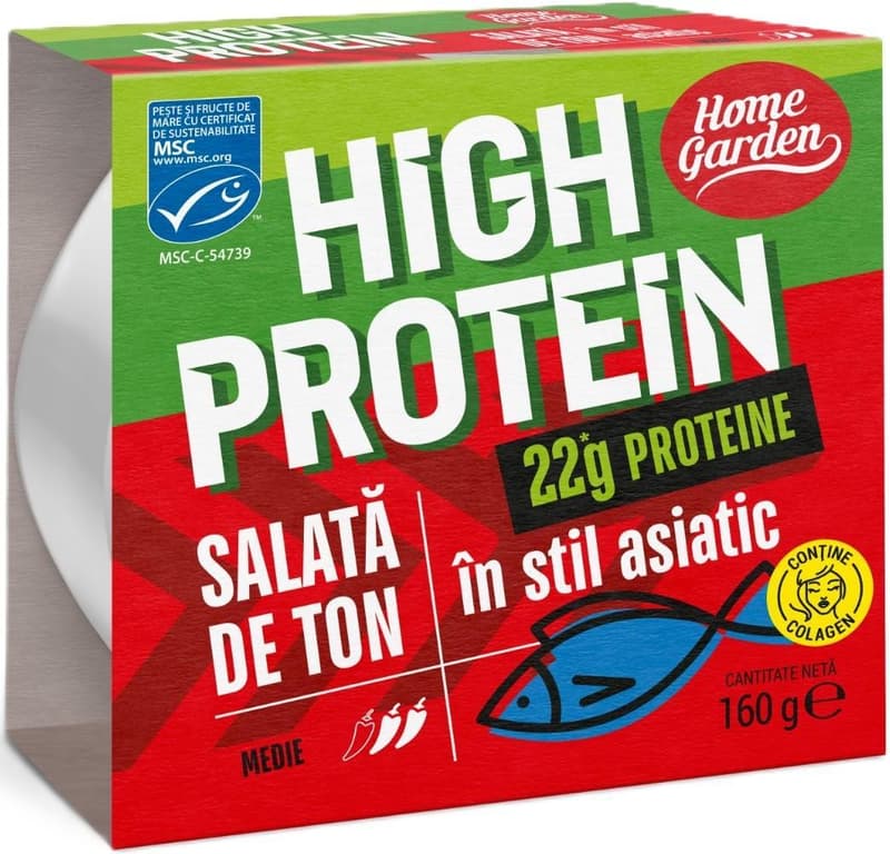Home Garden High Protein Asian Style 22G Protein
