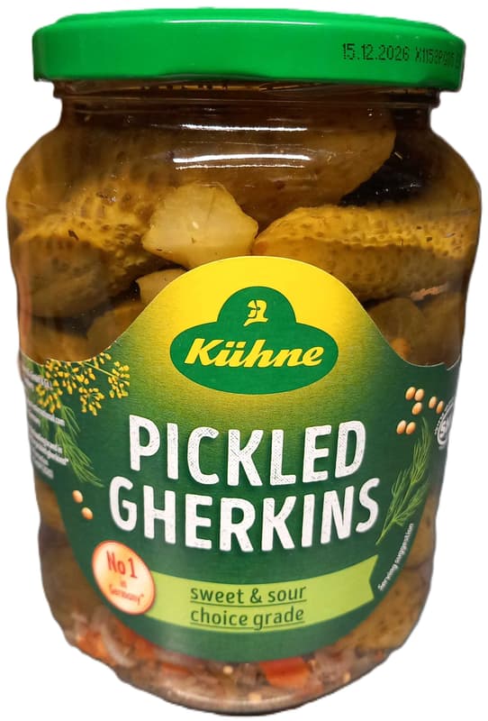 Kuhne Whole Gherkins