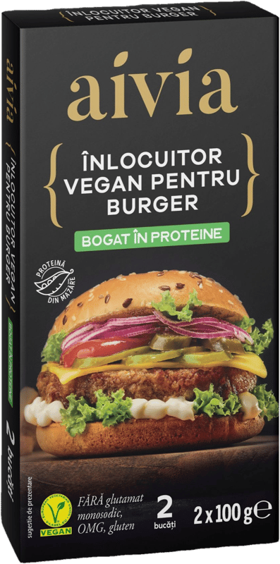 Aivia Vegan Burger Substitute