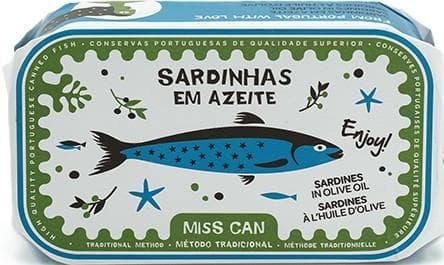MissCan Sardine in ulei de masline produse artizanal