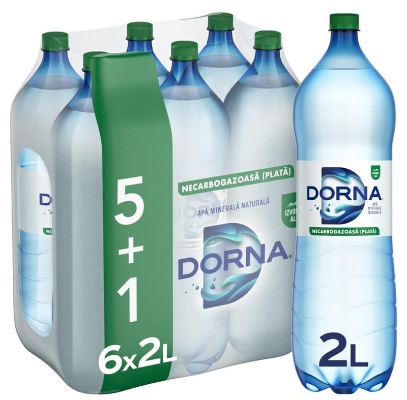 Dorna Izvorul Alb Apa minerala naturala plata 5+1