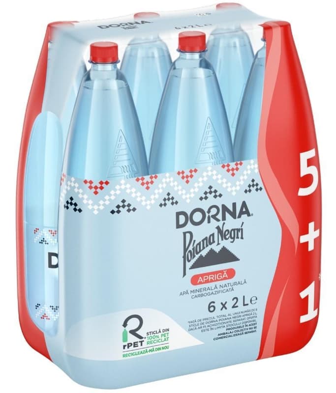 Poiana Negri Apa minerala naturala carbogazoasa 5+1