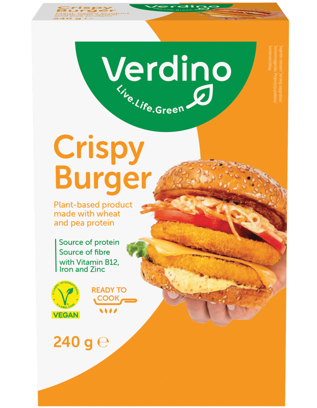 PLANT-BASED CRISPY BURGER