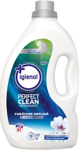 Igienol clothes detergent perfect clean white musk 2.7l