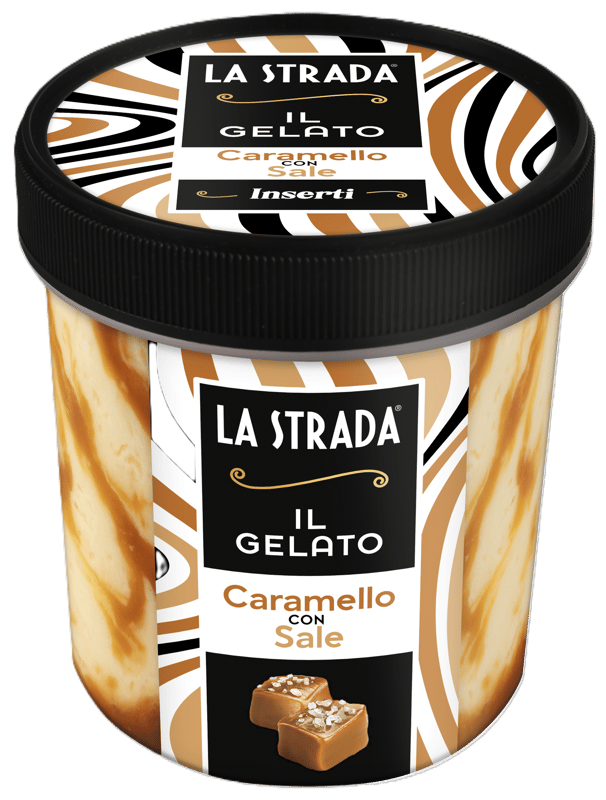 La Strada Inghetata cu caramel sarat