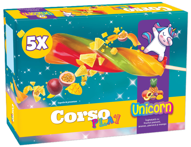 Corso Play Unicorn Inghetata multipack