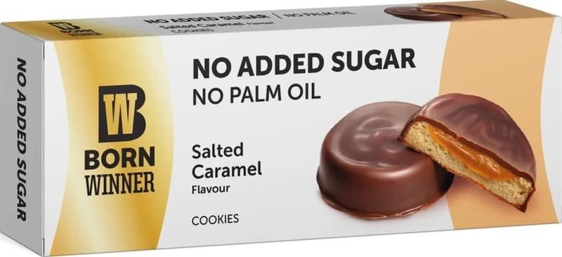 BW Cookies No Added Sugar Salted Caramel