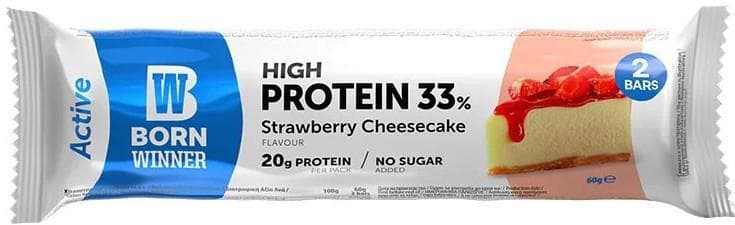 BW Active protein bar Strawberry cheesecake