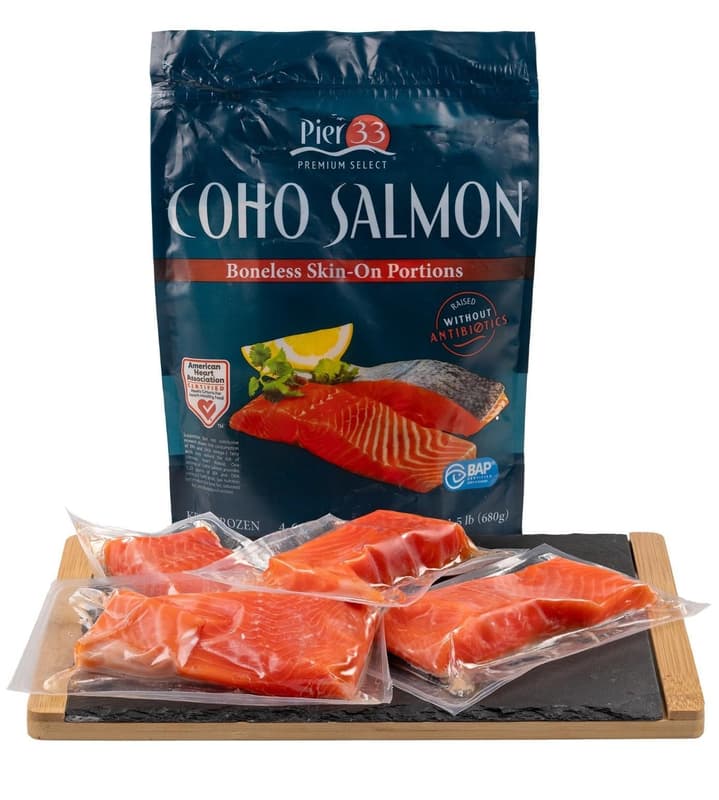 Groenlanda COHO Salmon portions