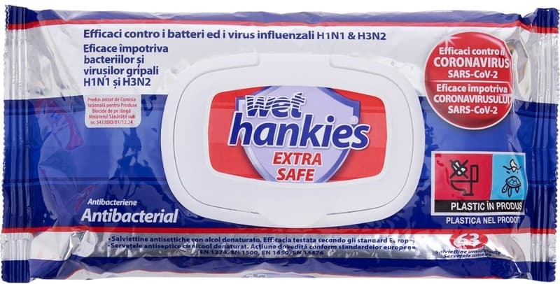 Wet Hankies EXTRA SAFE 63 (EN-RO-ITA) (SUP)