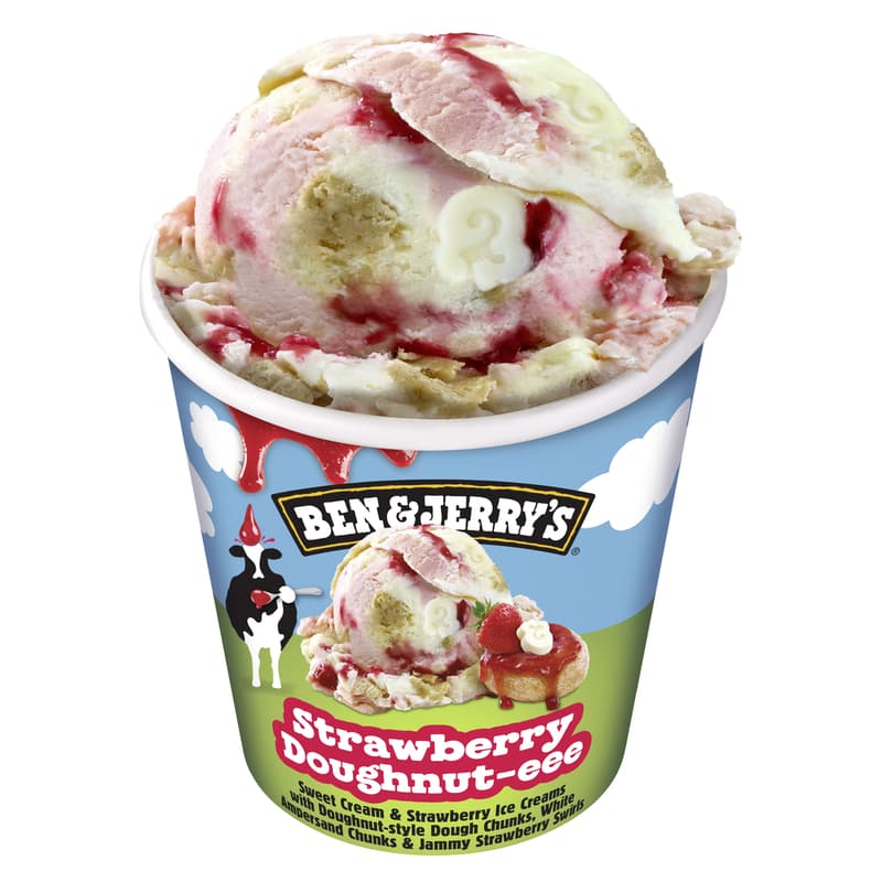 Ben&Jerry's Strawberry Doughnut