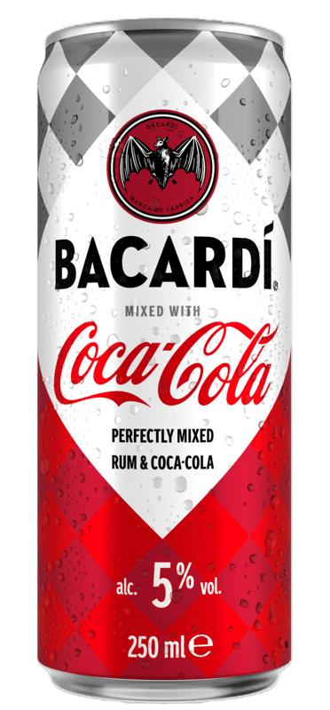 Bacardi&Coca Cola RTD Cocktail cu rom doza