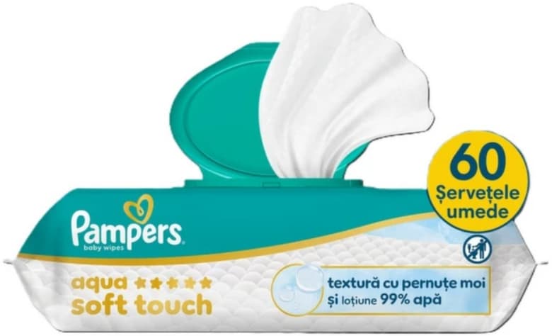 Pampers Aqua Soft Touch Servetele