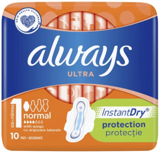 Always Ultra Normal Absorbante periodice, marimea 1