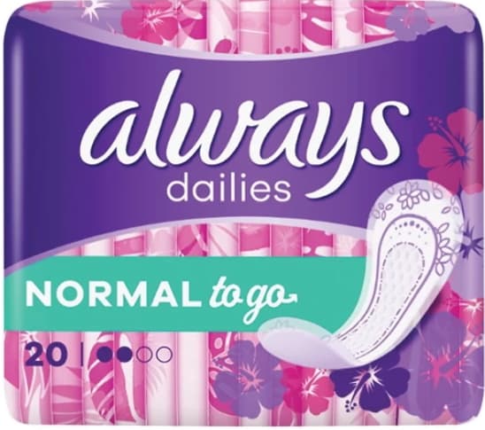 Always Pantyliners Wrap Absorbante zilnice