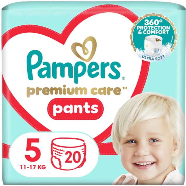 Pampers Premium Care Pants Scutece chilotel, marimea 5, 12-17 kg