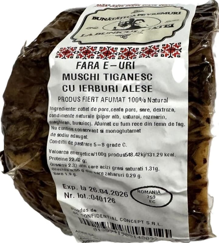 La Bunicul Matei Muschi tiganesc cu ierburi alese