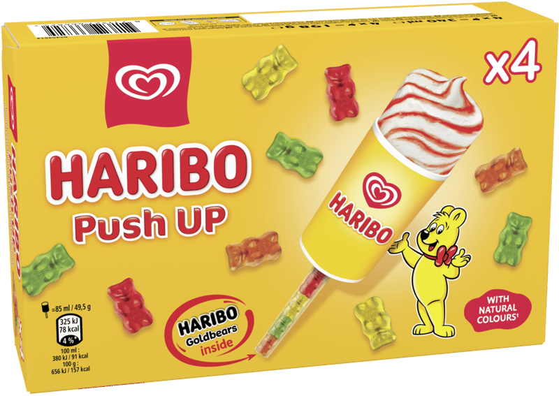 HARIBO PUSH UP MP 4X85 ML