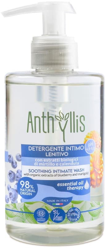Anthyllis ECO Gel pentru igiena intima calmant, cu extract de afine si galbenele
