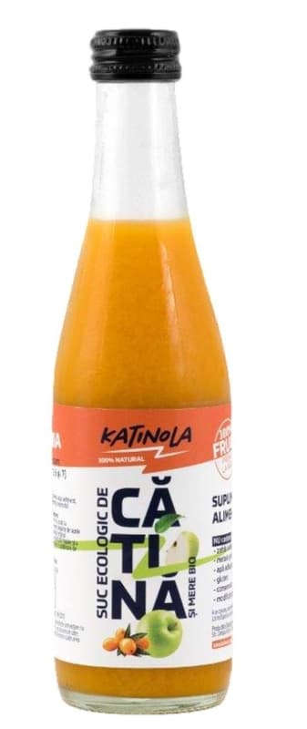 Katinola ECO Nectar de catina cu mere sticla