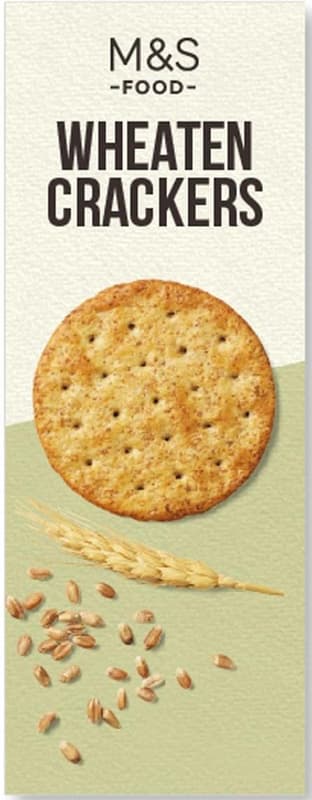 Marks & Spencer Crackers din grau cu germeni de grau prajiti si tarate de grau