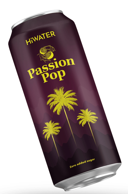 Hiwater Apa de cocos cu fructul pasiunii doza