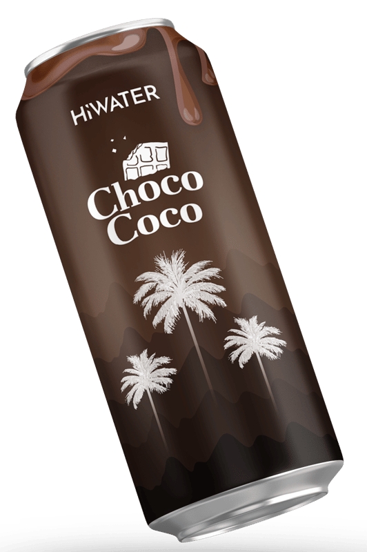 Hiwater Apa de cocos cu cacao doza