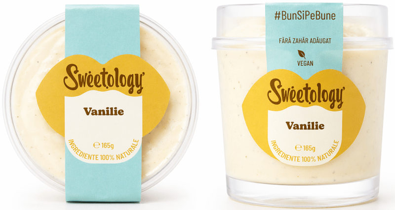 Sweetology Inghetata artizanala de vanilie