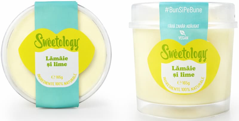 Sweetology Vegan Lemon & Lime Ice Cream, No Sugar Added
