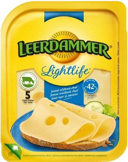 Leerdammer Lightlife slices