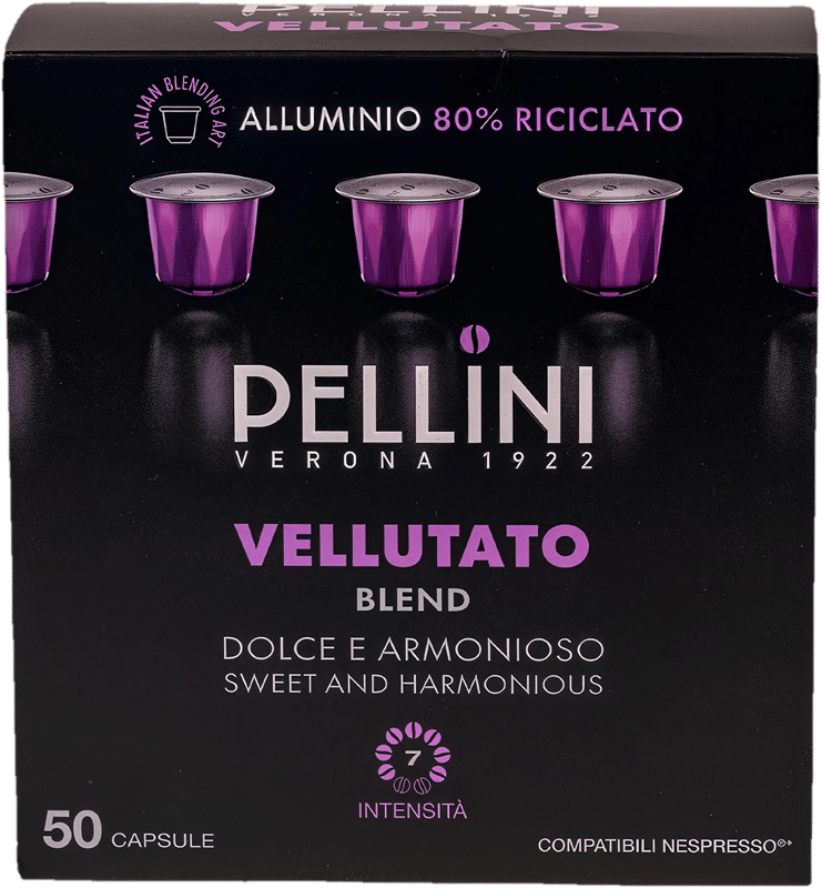 Pellini Vellutato Cafea capsule compatibile Nespresso