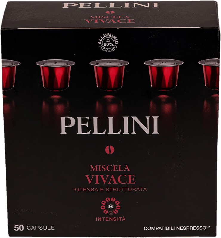 Pellini Vivace Cafea capsule compatibile Nespresso