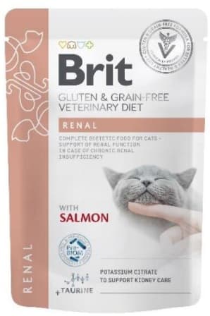 Brit Grain Free VD Renal Wet cat food