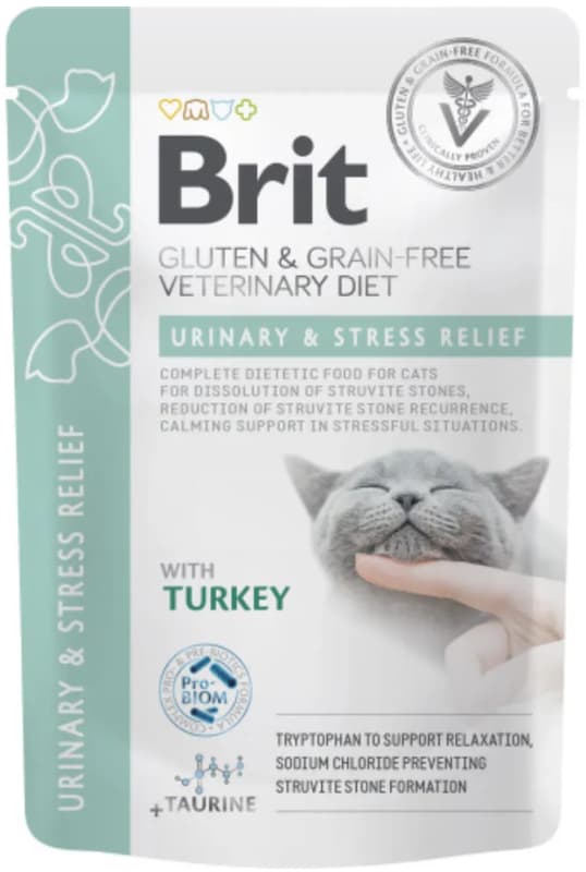Brit Grain Free VD Sterilised Wet cat food sachet