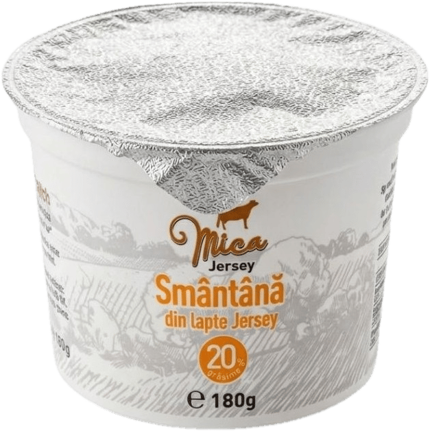 Mica Jersey Sour Cream 20% Fat