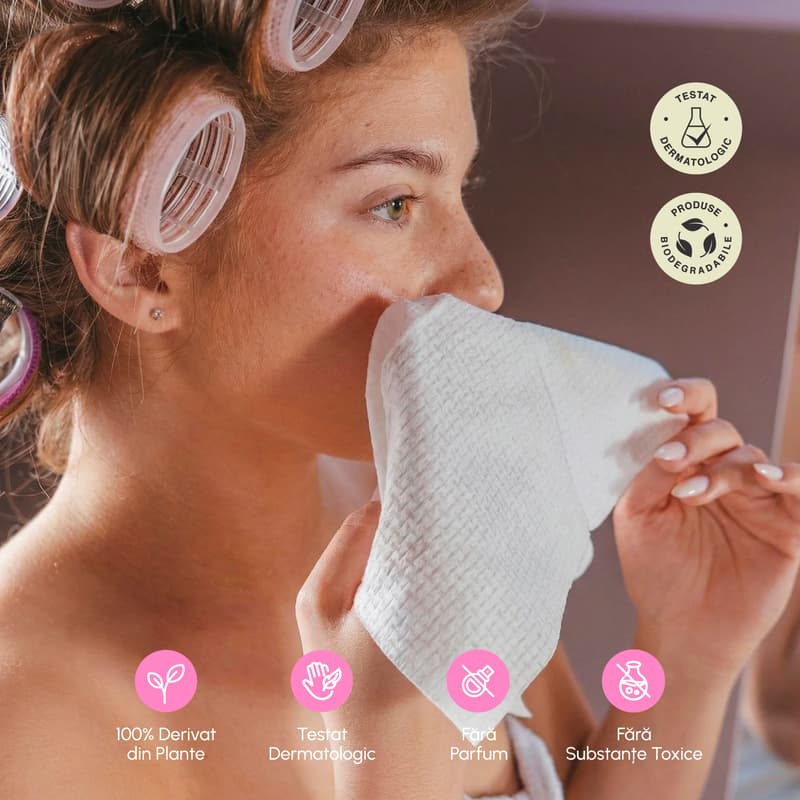 Phin Face Glow Towels XL Prosoape faciale de unica folosinta