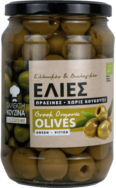 Bio Agros Fine Cuisine ECO Masline verzi fara samburi
