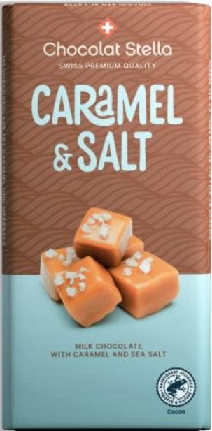Stella Ciocolata cu caramel si sare