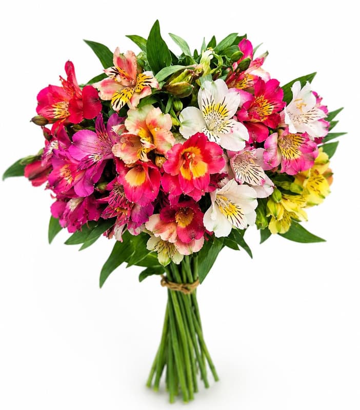 Floris Buchet de Alstroemeria 11 fire mix culori