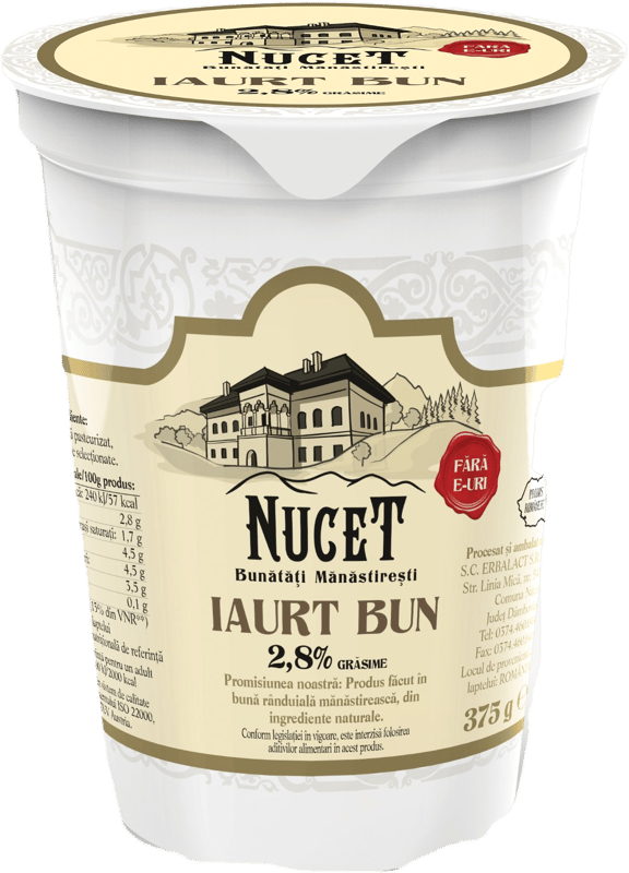 Nucet Iaurt 2.8% grasime