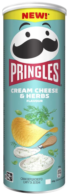 Pringles Chipsuri cu crema de branza si ierburi