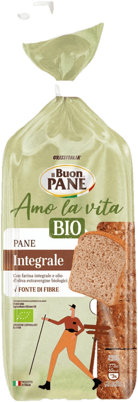 il Buon Pane ECO Paine toast integrala cu ulei de masline