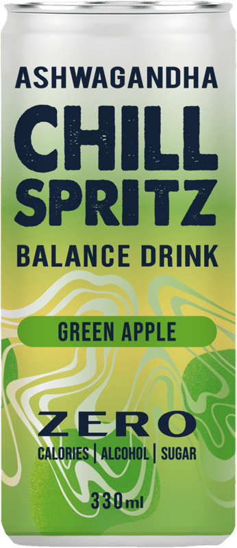 CHILL SPRITZ Bautura carbogazoasa cu ashwagandha si aroma de mar verde doza