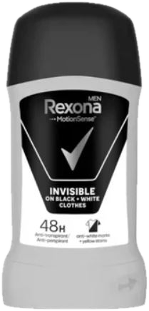 Rexona deodorant Stick Men Invisible B&W 48H