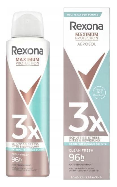 Rexona deo Spray Maximum Protection, Clean Fresh