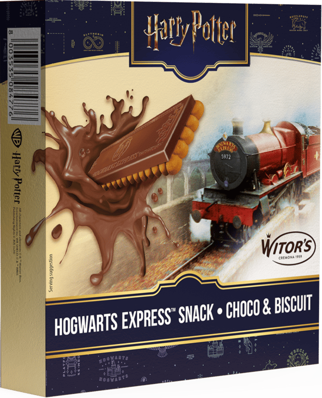 Witor's Harry Potter Baton biscuiti albi cu ciocolata lapte