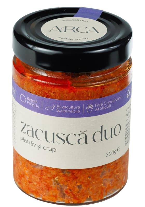 Arca Zacusca duo with trout and carp