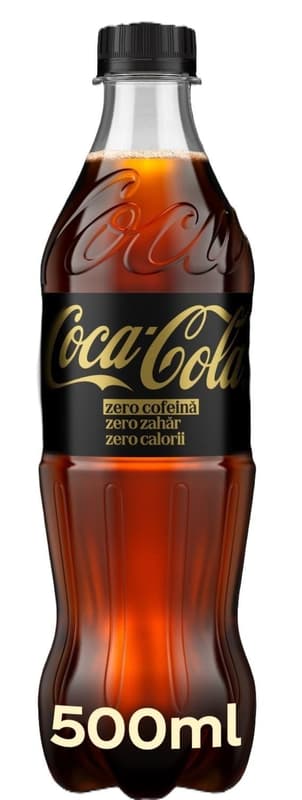 Coca Cola Zero Zahar Zero Cofeina Bautura racoritoare carbogazoasa pet