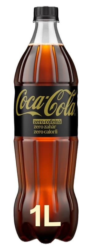 Coca Cola Zero Zahar Zero Cofeina Bautura racoritoare carbogazoasa pet